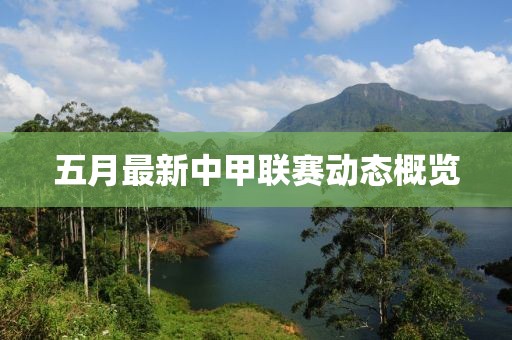 五月最新中甲联赛动态概览