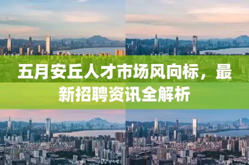 五月安丘人才市场风向标，最新招聘资讯全解析