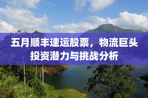 五月顺丰速运股票，物流巨头投资潜力与挑战分析