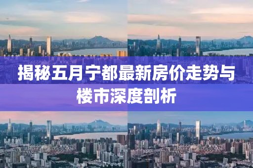 揭秘五月宁都最新房价走势与楼市深度剖析