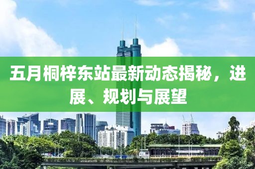 五月桐梓东站最新动态揭秘，进展、规划与展望