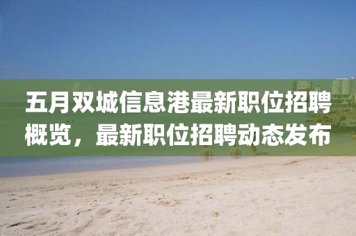 五月双城信息港最新职位招聘概览，最新职位招聘动态发布
