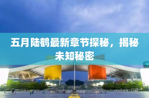 五月陆鹤最新章节探秘，揭秘未知秘密