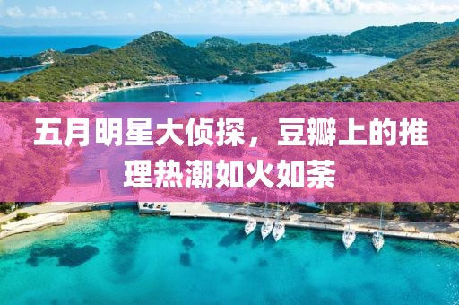 五月明星大侦探，豆瓣上的推理热潮如火如荼