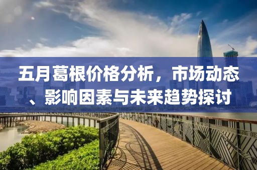 五月葛根价格分析，市场动态、影响因素与未来趋势探讨