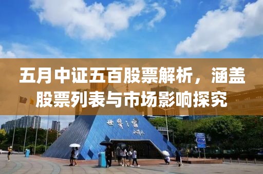 五月中证五百股票解析，涵盖股票列表与市场影响探究