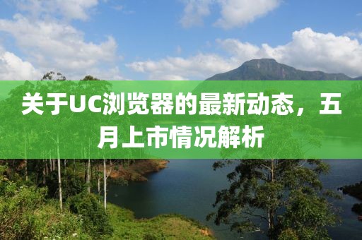 关于UC浏览器的最新动态，五月上市情况解析