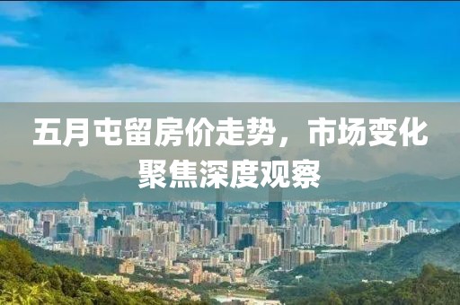 五月屯留房价走势，市场变化聚焦深度观察