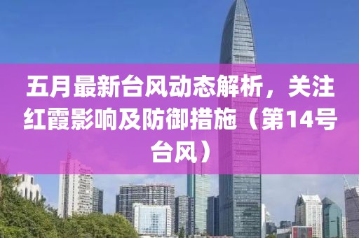 五月最新台风动态解析，关注红霞影响及防御措施（第14号台风）