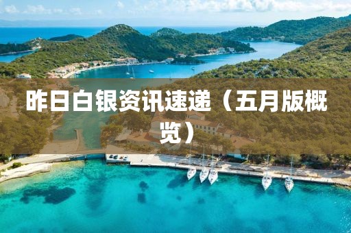 昨日白银资讯速递（五月版概览）