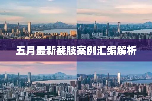 五月最新截肢案例汇编解析