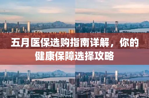 五月医保选购指南详解，你的健康保障选择攻略