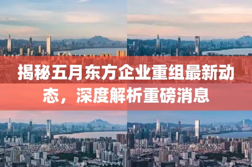 揭秘五月东方企业重组最新动态，深度解析重磅消息