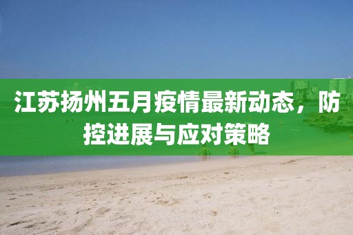 江苏扬州五月疫情最新动态，防控进展与应对策略