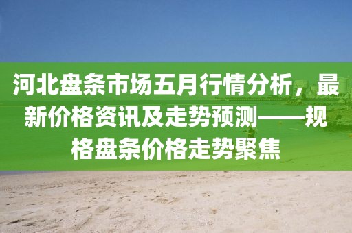 河北盘条市场五月行情分析，最新价格资讯及走势预测——规格盘条价格走势聚焦
