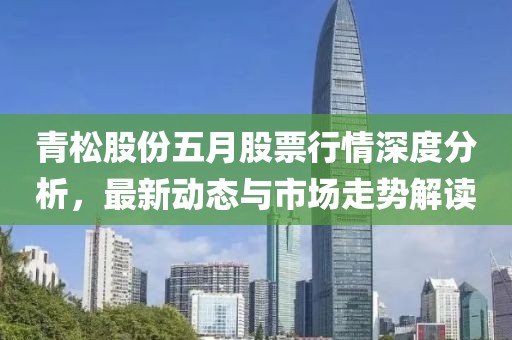 青松股份五月股票行情深度分析，最新动态与市场走势解读