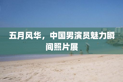 五月风华，中国男演员魅力瞬间照片展
