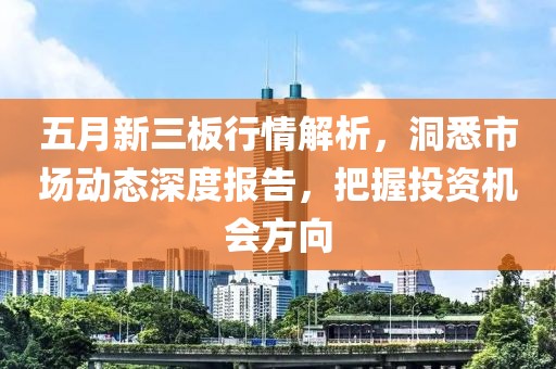 五月新三板行情解析，洞悉市场动态深度报告，把握投资机会方向