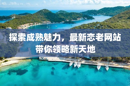探索成熟魅力，最新恋老网站带你领略新天地
