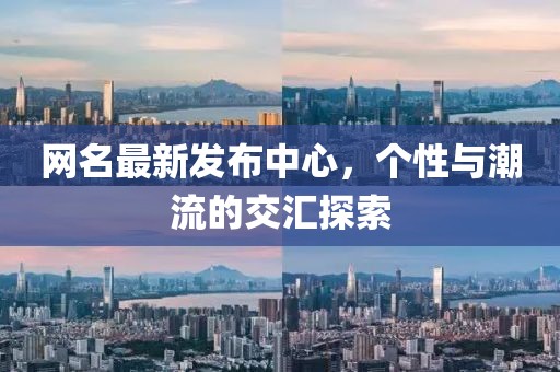 网名最新发布中心，个性与潮流的交汇探索