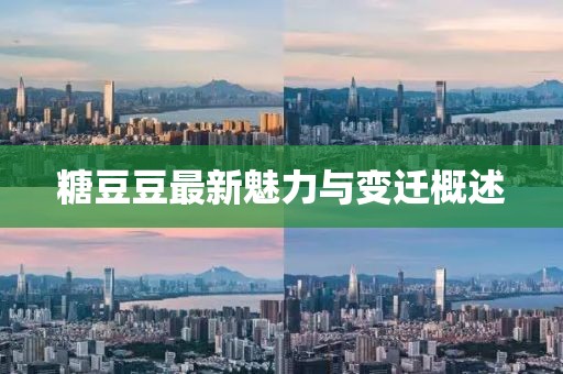糖豆豆最新魅力与变迁概述