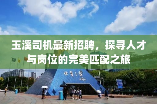 玉溪司机最新招聘，探寻人才与岗位的完美匹配之旅