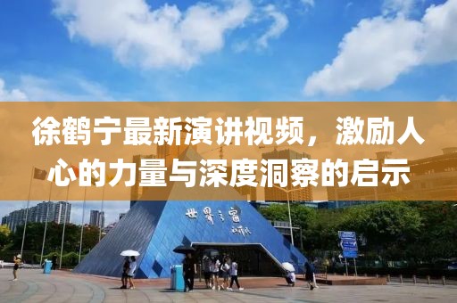 徐鹤宁最新演讲视频，激励人心的力量与深度洞察的启示