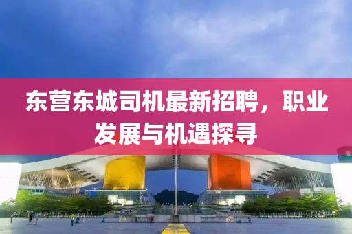 东营东城司机最新招聘，职业发展与机遇探寻