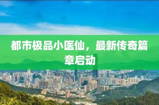 都市极品小医仙，最新传奇篇章启动
