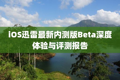 iOS迅雷最新内测版Beta深度体验与评测报告