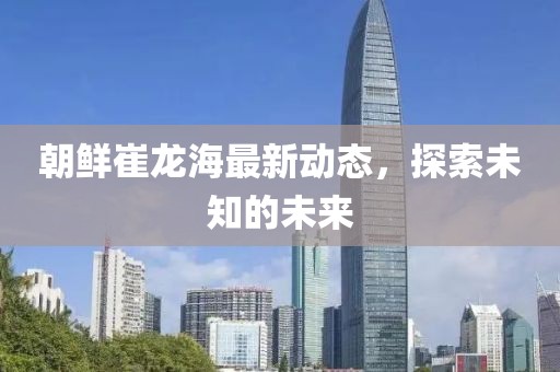 朝鲜崔龙海最新动态，探索未知的未来