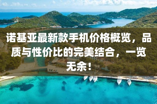 诺基亚最新款手机价格概览，品质与性价比的完美结合，一览无余！